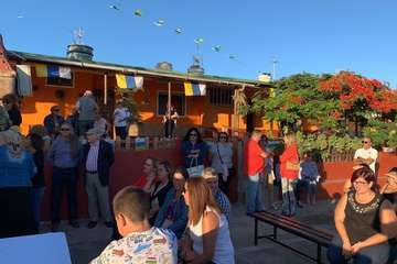 Animado concurso de repostería en el Caserío de Gando (Foto TA)